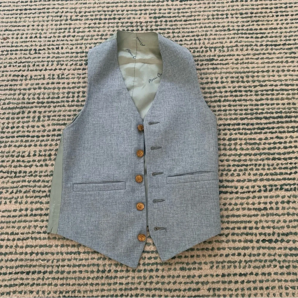 1970s Flare Pierre Cardin Vintage 3 Piece Boys Suit - Picture 6 of 11